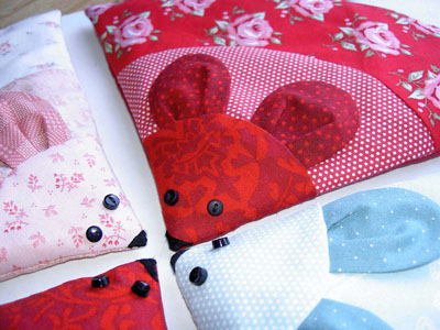 patchwork dinkelkissen
