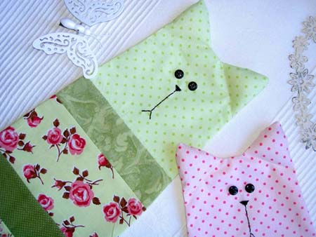 Dinklekatze patchwork