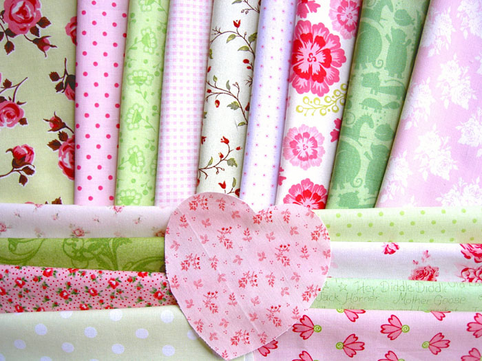 Naehpaket Krabbeldecke rose creme