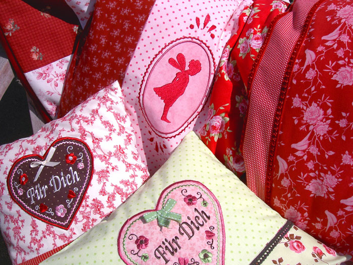 patch quilt kissen