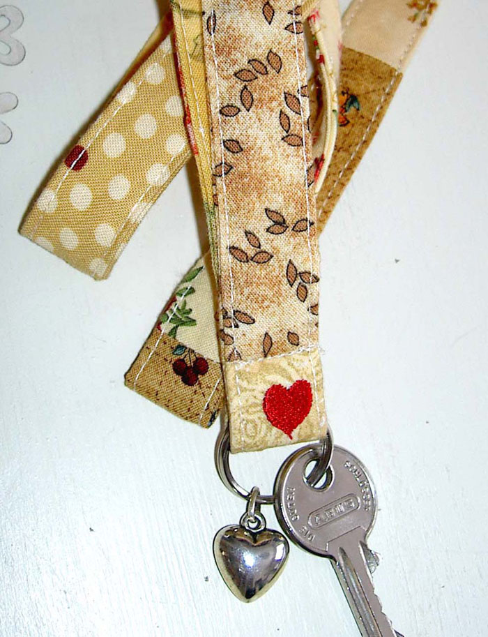 patchwork schluesselband